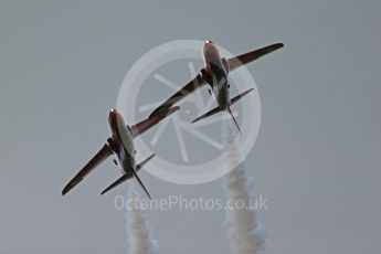 World © Octane Photographic Ltd. Red Arrows pre-season practice. RAF Scampton, 12th January 2016. BAe Hawk T1A