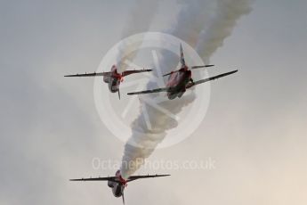 World © Octane Photographic Ltd. Red Arrows pre-season practice. RAF Scampton, 12th January 2016. BAe Hawk T1A