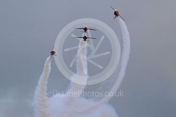 World © Octane Photographic Ltd. Red Arrows pre-season practice. RAF Scampton, 12th January 2016. BAe Hawk T1A