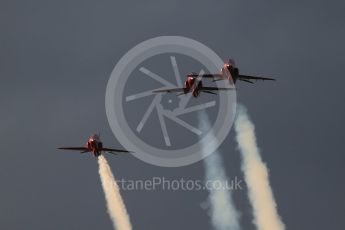 World © Octane Photographic Ltd. Red Arrows pre-season practice. RAF Scampton, 12th January 2016. BAe Hawk T1A