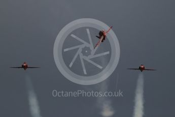 World © Octane Photographic Ltd. Red Arrows pre-season practice. RAF Scampton, 12th January 2016. BAe Hawk T1A