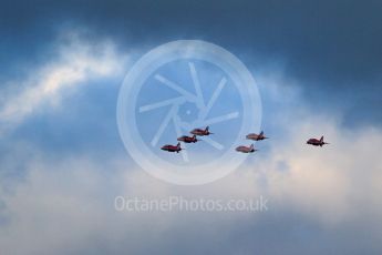 World © Octane Photographic Ltd. Red Arrows pre-season practice. RAF Scampton, 12th January 2016. BAe Hawk T1A