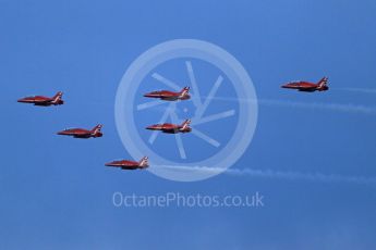 World © Octane Photographic Ltd. Red Arrows pre-season practice. RAF Scampton, 12th January 2016. BAe Hawk T1A