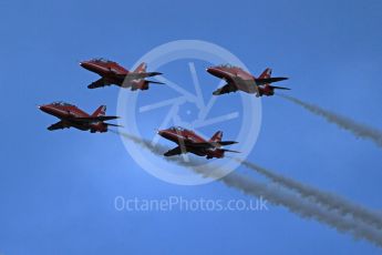 World © Octane Photographic Ltd. Red Arrows pre-season practice. RAF Scampton, 12th January 2016. BAe Hawk T1A
