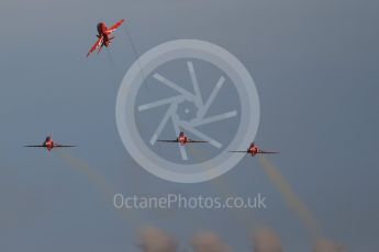 World © Octane Photographic Ltd. 9th December 2015 RAF Scampton – Red Arrows display team practice. Digital Ref : 1493CB1D2131