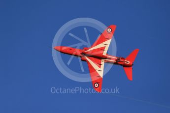 World © Octane Photographic Ltd. 9th December 2015 RAF Scampton – Red Arrows display team practice. Digital Ref : 1493CB1D2168