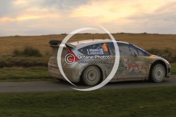 © North One Sport Limited 2010/ Octane Photographic Ltd. 2010 WRC Great Britain, Saturday 13th November 2010, Kimi Raikkonen/Kaj Lindstrom, Citroen C4 WRC. Digital ref : 0118lw1d4309