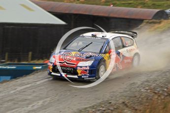 © North One Sport Limited 2010/ Octane Photographic Ltd. 2010 WRC Great Britain, Friday 12th November 2010, Sebastien Loeb/Daniel Elena, Citroen C4 WRC. Digital ref : 0117lw1d3078