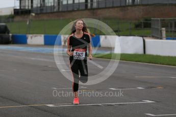 World © Octane Photographic Ltd. 5th February 2016 – Donington Park Racetrack. Suzi Perry launches the 2016 Donington Park Summer Running Festival. Digital Ref : 1500LB1D6593