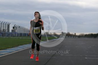 World © Octane Photographic Ltd. 5th February 2016 – Donington Park Racetrack. Suzi Perry launches the 2016 Donington Park Summer Running Festival. Digital Ref : 1500LB1D6640