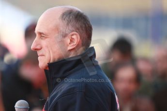 World © Octane Photographic Ltd. 2014 Formula 1 Winter Testing, Circuito de Velocidad, Jerez. Tuesday 27th January 2014. Day 1. Scuderia Toro Rosso STR9 – Launch. Franz Tost. Digital Ref: 0880cb1d8962