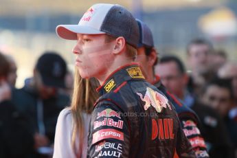 World © Octane Photographic Ltd. 2014 Formula 1 Winter Testing, Circuito de Velocidad, Jerez. Tuesday 27th January 2014. Day 1. Scuderia Toro Rosso STR9 – Launch. Daniil Kvyat. Digital Ref: 0880cb1d9000