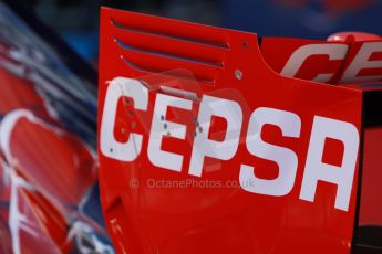 World © Octane Photographic Ltd. 2014 Formula 1 Winter Testing, Circuito de Velocidad, Jerez. Tuesday 27th January 2014. Day 1. Scuderia Toro Rosso STR 9 – Launch technical review. Digital Ref: 0881cb1d9033