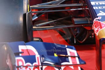 World © Octane Photographic Ltd. 2014 Formula 1 Winter Testing, Circuito de Velocidad, Jerez. Tuesday 27th January 2014. Day 1. Scuderia Toro Rosso STR 9 – Launch technical review. Digital Ref: 0881cb1d9059