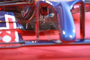World © Octane Photographic Ltd. 2014 Formula 1 Winter Testing, Circuito de Velocidad, Jerez. Tuesday 27th January 2014. Day 1. Scuderia Toro Rosso STR 9 – Launch technical review. Digital Ref: 0881cb1d9071