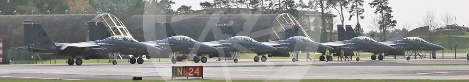 World © Octane Photographic Ltd. RAF Lakenheath operations 16th November 2015, USAF (United States Air Force) 48th Fighter Wing “Statue of Liberty Wing” 494 Fighter Squadron “Panthers”, McDonnell Douglas F-15E Strike Eagle. Digital Ref : 1469CB1D3491