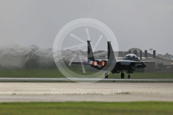 World © Octane Photographic Ltd. RAF Lakenheath operations 16th November 2015, USAF (United States Air Force) 48th Fighter Wing “Statue of Liberty Wing” 494 Fighter Squadron “Panthers”, McDonnell Douglas F-15E Strike Eagle. Digital Ref : 1469CB1D3548