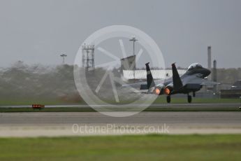 World © Octane Photographic Ltd. RAF Lakenheath operations 16th November 2015, USAF (United States Air Force) 48th Fighter Wing “Statue of Liberty Wing” 494 Fighter Squadron “Panthers”, McDonnell Douglas F-15E Strike Eagle. Digital Ref : 1469CB1D3571