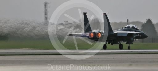 World © Octane Photographic Ltd. RAF Lakenheath operations 16th November 2015, USAF (United States Air Force) 48th Fighter Wing “Statue of Liberty Wing” 494 Fighter Squadron “Panthers”, McDonnell Douglas F-15E Strike Eagle. Digital Ref : 1469CB1D3600