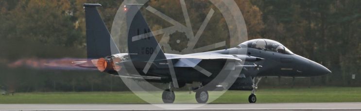 World © Octane Photographic Ltd. RAF Lakenheath operations 16th November 2015, USAF (United States Air Force) 48th Fighter Wing “Statue of Liberty Wing” 494 Fighter Squadron “Panthers”, McDonnell Douglas F-15E Strike Eagle 91-604. Digital Ref : 1469CB1D3638