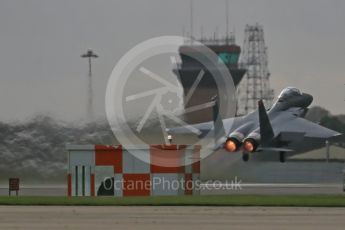 World © Octane Photographic Ltd. RAF Lakenheath operations 16th November 2015, USAF (United States Air Force) 48th Fighter Wing “Statue of Liberty Wing” 494 Fighter Squadron “Panthers”, McDonnell Douglas F-15E Strike Eagle LN 01-2004. Digital Ref : 1469CB1D3753