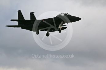 World © Octane Photographic Ltd. RAF Lakenheath operations 16th November 2015, USAF (United States Air Force) 48th Fighter Wing “Statue of Liberty Wing” 492 Fighter Squadron “Madhatters”, McDonnell Douglas F-15E Strike Eagle. Digital Ref : 1469CB1D3807