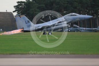 World © Octane Photographic Ltd. RAF Lakenheath operations 16th November 2015, USAF (United States Air Force) 48th Fighter Wing “Statue of Liberty Wing” 493 Fighter Squadron “The Grim Reapers”, McDonnell Douglas F-15C Eagle LN 86-172. Digital Ref : 1469CB1D4164