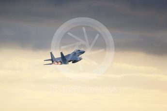 World © Octane Photographic Ltd. RAF Lakenheath operations 16th November 2015, USAF (United States Air Force) 48th Fighter Wing “Statue of Liberty Wing” 493 Fighter Squadron “The Grim Reapers”, McDonnell Douglas F-15C Eagle LN 86-178. Digital Ref : 1469CB1D4217