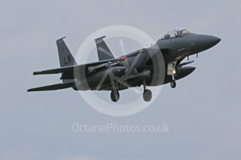 World © Octane Photographic Ltd. RAF Lakenheath operations 16th November 2015, USAF (United States Air Force) 48th Fighter Wing “Statue of Liberty Wing” 492 Fighter Squadron “Madhatters”, McDonnell Douglas F-15E Strike Eagle. Digital Ref : 1469CB7D0224