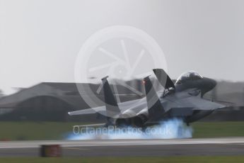 World © Octane Photographic Ltd. RAF Lakenheath operations 16th November 2015, USAF (United States Air Force) 48th Fighter Wing “Statue of Liberty Wing” 492 Fighter Squadron “Madhatters”, McDonnell Douglas F-15E Strike Eagle LN 96-202. Digital Ref : 1469CB7D0276