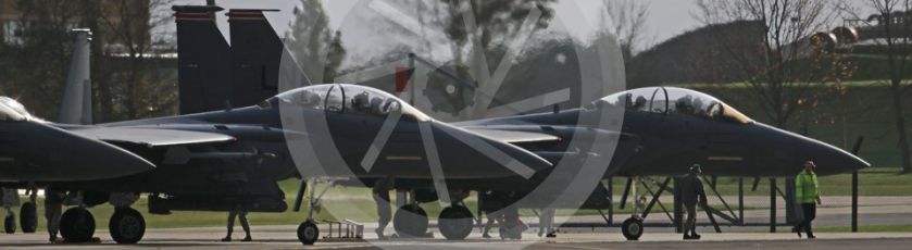 World © Octane Photographic Ltd. RAF Lakenheath operations 16th November 2015, USAF (United States Air Force) 48th Fighter Wing “Statue of Liberty Wing” 494 Fighter Squadron “Panthers”, McDonnell Douglas F-15E Strike Eagle. Digital Ref : 1469CB7D0295