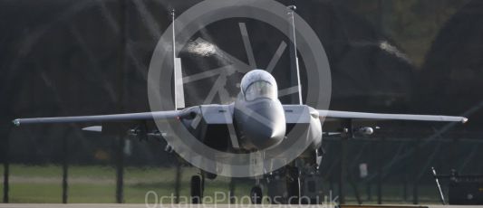 World © Octane Photographic Ltd. RAF Lakenheath operations 16th November 2015, USAF (United States Air Force) 48th Fighter Wing “Statue of Liberty Wing” 494 Fighter Squadron “Panthers”, McDonnell Douglas F-15E Strike Eagle LN 98-132. Digital Ref : 1469CB7D0323