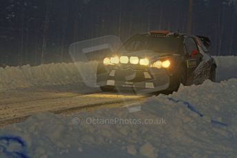 © North One Sport Limited 2011/Octane Photographic Ltd. 2011 WRC Sweden SS15 Varmulssen, Saturday 12th February 2011, Kimi Raikkonen/Kaj Lindstrom, Citroen DS3 WRC. Digital ref : 0157LW7D9264