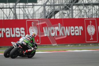 © Octane Photographic Ltd. World Superbike Championship – Silverstone, Race 1. Sunday 5th August 2012. Leon Haslam - BMW S1000RR - BMW Motorrad Motorsport. Digital Ref :