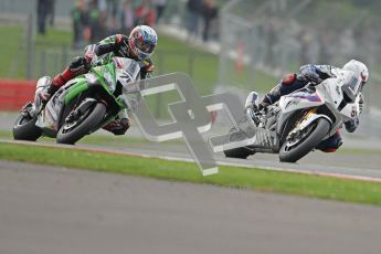 © Octane Photographic Ltd. World Superbike Championship – Silverstone, Race 1. Sunday 5th August 2012. Leon Haslam - BMW S1000RR - BMW Motorrad Motorsport. Digital Ref :