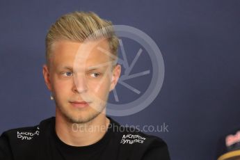 World © Octane Photographic Ltd. F1 Austrian GP FIA Drivers’ Press Conference, Red Bull Ring, Spielberg, Austria. Thursday 30th June 2016. Renault Sport F1 Team - Kevin Magnussen. Digital Ref :1596LB1D4978