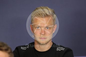 World © Octane Photographic Ltd. F1 Austrian GP FIA Drivers’ Press Conference, Red Bull Ring, Spielberg, Austria. Thursday 30th June 2016. Renault Sport F1 Team - Kevin Magnussen. Digital Ref :1596LB1D5009