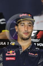 World © Octane Photographic Ltd. F1 Austrian GP FIA Drivers’ Press Conference, Red Bull Ring, Spielberg, Austria. Thursday 30th June 2016. Red Bull Racing – Daniel Ricciardo . Digital Ref :1596LB1D5090