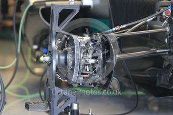 World © Octane Photographic Ltd. Mercedes AMG Petronas W07 Hybrid. Thursday 30th June 2016, F1 Austrian GP Pit Lane, Red Bull Ring, Spielberg, Austria. Digital Ref : 1594CB1D1405