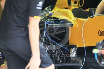 World © Octane Photographic Ltd. Renault Sport F1 Team RS16. Thursday 30th June 2016, F1 Austrian GP Pit Lane, Red Bull Ring, Spielberg, Austria. Digital Ref : 1594CB1D1448
