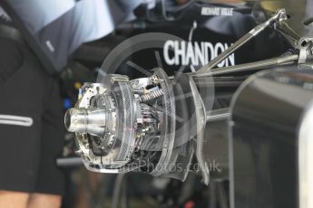 World © Octane Photographic Ltd. McLaren Honda MP4-31. Thursday 30th June 2016, F1 Austrian GP Pit Lane, Red Bull Ring, Spielberg, Austria. Digital Ref : 1594CB1D1489