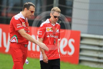 World © Octane Photographic Ltd. Scuderia Ferrari – Sebastian Vettel. Thursday 30th June 2016, F1 Austrian GP Track walk, Red Bull Ring, Spielberg, Austria. Digital Ref : 1594CB1D1576