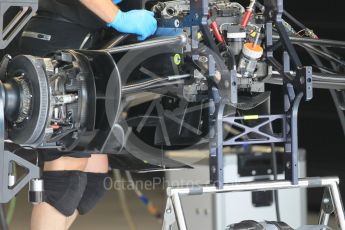 World © Octane Photographic Ltd. Williams Martini Racing, Williams Mercedes FW38. Thursday 30th June 2016, F1 Austrian GP Pit Lane, Red Bull Ring, Spielberg, Austria. Digital Ref : 1594CB1D1590