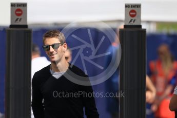 World © Octane Photographic Ltd. Haas F1 Team – Romain Grosjean. Thursday 30th June 2016, F1 Austrian GP Paddock, Red Bull Ring, Spielberg, Austria. Digital Ref : 1594CB1D1636