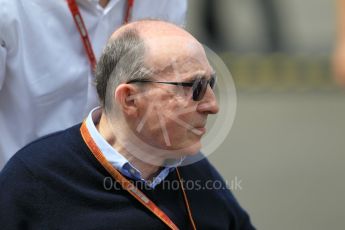 World © Octane Photographic Ltd. Williams Martini Racing Team Principle – Sir Frank Williams. Thursday 30th June 2016, F1 Austrian GP Paddock, Red Bull Ring, Spielberg, Austria. Digital Ref :1594CB1D1703