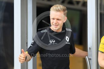 World © Octane Photographic Ltd. Renault Sport F1 Team RS16 - Kevin Magnussen. Thursday 30th June 2016, F1 Austrian GP Paddock, Red Bull Ring, Spielberg, Austria. Digital Ref :1594CB1D1788
