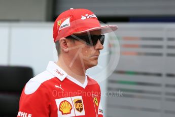 World © Octane Photographic Ltd. Scuderia Ferrari SF16-H – Kimi Raikkonen. Thursday 30th June 2016, F1 Austrian GP Paddock, Red Bull Ring, Spielberg, Austria. Digital Ref :1594CB5D2616