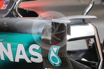 World © Octane Photographic Ltd. Mercedes AMG Petronas W07 Hybrid. Thursday 30th June 2016, F1 Austrian GP Pit Lane, Red Bull Ring, Spielberg, Austria. Digital Ref : 1594LB1D0071