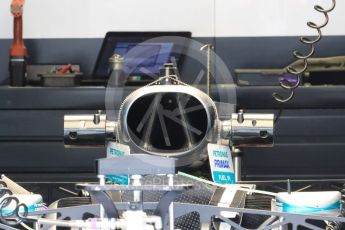 World © Octane Photographic Ltd. Mercedes AMG Petronas W07 Hybrid. Thursday 30th June 2016, F1 Austrian GP Pit Lane, Red Bull Ring, Spielberg, Austria. Digital Ref : 1594LB1D0074