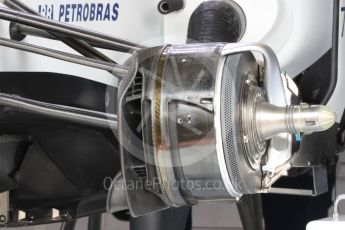 World © Octane Photographic Ltd. Williams Martini Racing, Williams Mercedes FW38. Thursday 30th June 2016, F1 Austrian GP Pit Lane, Red Bull Ring, Spielberg, Austria. Digital Ref : 1594LB1D0110